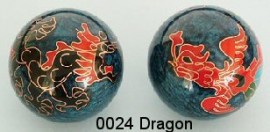 Therapy ball 40mm - Dragon #0024 - 2 ball set